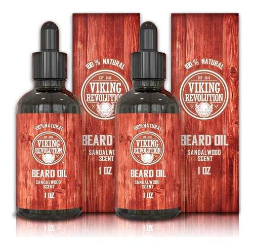 Acondicionador De Aceite Para Barba Viking Revolution, Aroma