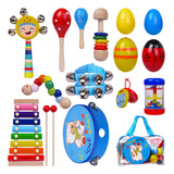 Smoiioues 16 Instrumentos Musicales Para Ninos Pequenos De 1