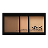 Paleta De Iluminadores Y Contornos De Nyx