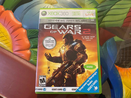 Gears Of War 2 Xbox 360 (3,judgment,mortal,silent)