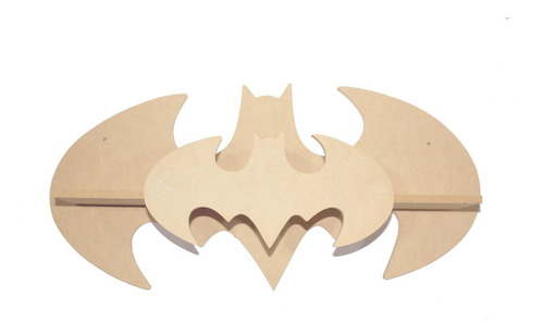 Estante Batman Niños 30x10  Decoración Dormitorio Mdf