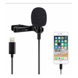 Microfono De Solapa Lavalier Lightning Para iPhone
