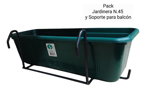 Pack Soporte De Hierro Para Balcón Y Jardinera Nro. 45