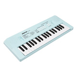 Piano De Teclado Electrónico.azul Con Piano Electrónico