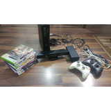 Xbox 360 S Console + Kinect + Controles + Jogos