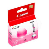 Cartucho Canon Cli-221m Original Impresora Tinta Magenta