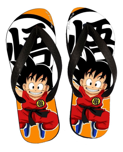 Chinelo Dragon Ball Z Goku  