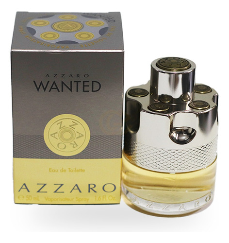 Perfume Importado Masculino Azzaro Wanted Eau De Toilette 100ml | 100% Original Lacrado Com Selo Adipec E Nota Fiscal Pronta Entrega
