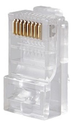 Conector Rj45 Sin Blindaje Para Cable Utp Categoria 6