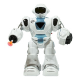 Robot Warrior Toyland Con Lanzador 3 Flechas Color Blanco Personaje The Future Robot