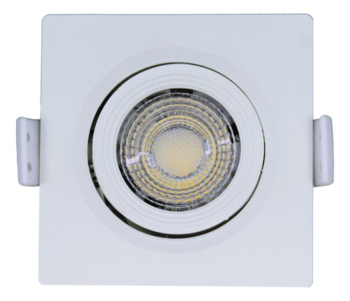 Spot Led 3w De Embutir Quadrado - Com Garantia