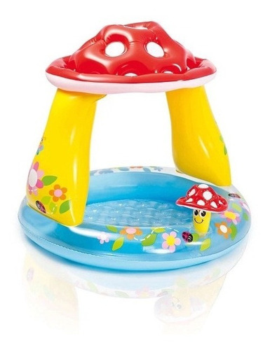 Piscina Inflavel Infantil Intex P/criança Com Cobertura Bebe