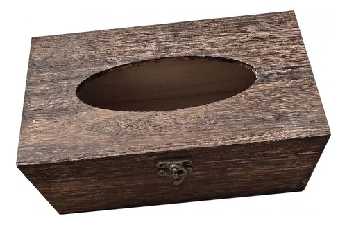 Caixa De Tecido De Madeira, Porta-guardanapo, 22cmx12cmx10cm