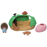 Juego Armable Calico Critters Baby Hedgehog Hideout Playset