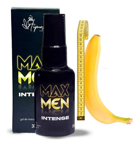 Gel Prolongador Max Men Lubrificante Íntimo Masculino 30ml 