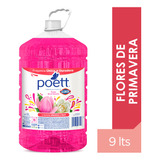 Limpiador Aromatizante Poett® Flores De Primavera 9 Lts