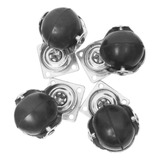 Rodachina Bola Caucho Muebles Sillas Ø 2  Pack X 4 Unds