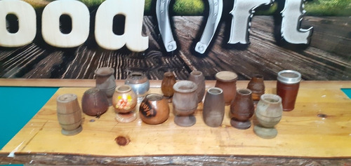 Lote De Mates Varios, Pino, Algarrobo,  Attesanales 