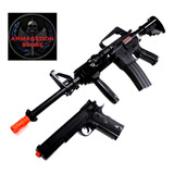 Kit Ops Colt M4-1911 Rifle M4 Y Pistola 6mm Airsoft R15 R-15