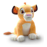 Peluche Siimba Rey Leon Gato Bebe Niño 30 Cm Juguete Premium