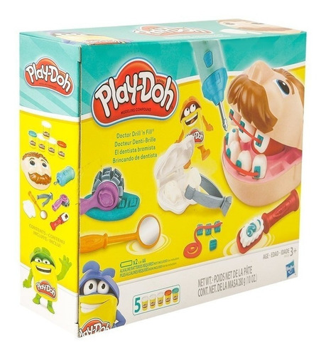 Dentista Bromista Play Doh Plastilina Original Hasbro 5520