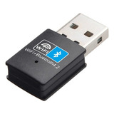 Adaptador Wifi E Bluetooth, 150mbps 2.4ghz, Dongle Wifi 2in1
