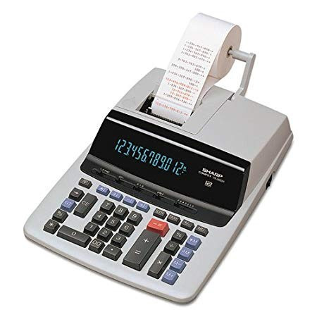 Vx2652h De Dos Colores De Impresión Calculadora, 12 Dígitos 