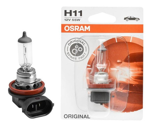 Lâmpada Osram H11 3200k 12v 55w -  Original 64211  Par