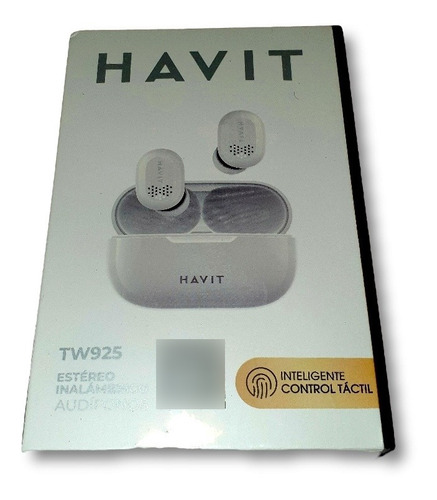 Audifonos Havit Earbuds Blanco Inear Bluetooth 4-5hrs Tipo C