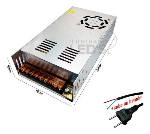 Fonte Chaveada 110/220v 40a Amperes 14v Volts 480w Bivolt