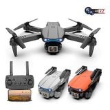 Black Drone 4k Hd Grabación De Vídeo De Doble Cámara Mini Av