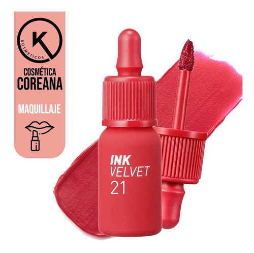 [peripera] Tinte Labial Ink Velvet Labios  Cosmética Coreana