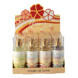 1 Set 4 Piezas 88ml*4  Perfume Mujer Originales En Oferta