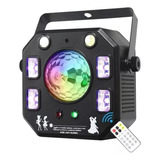 Multi Raio Luz 4in1 Colorido Globo Rgbw Laser Strobo Uv Dmx