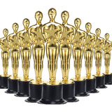24 Oscar Estatuilla Trofeo Premio Hollywod Plástico Dorada