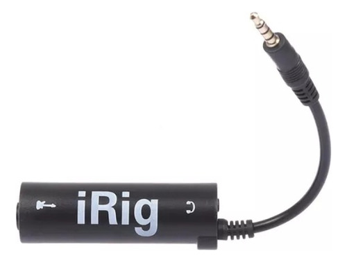 Interface De Áudio Irig 1°g P/ Instrumentos Ios Android Cel