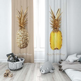 Cortinas De Ventana De Piña Factory4me | Moderno Conjunto De