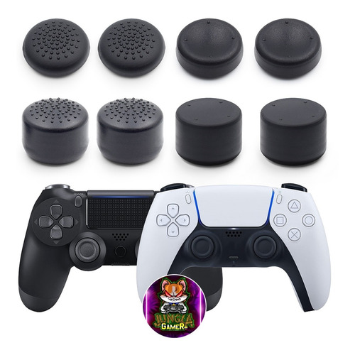 Grips De Goma Para Control De Ps4 Y Ps5 X 8und