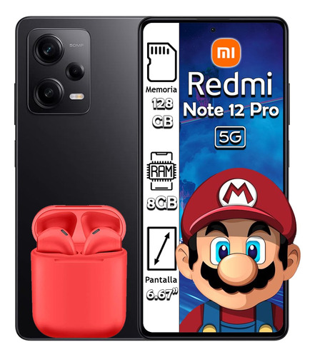 Celular Xiaomi Redmi Note 12 Pro 128gb 8gb Ram Amoled 67w + Kit  