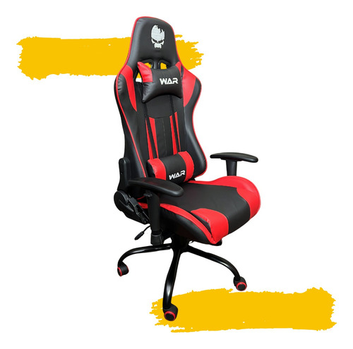 Cadeira Escritório Profissional Preta Vermelha Gamer 150kg