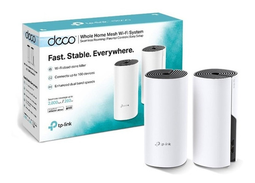 Sistema Wi-fi Mesh Para Toda La Casa Ac1200 Deco M4 X2 Unid