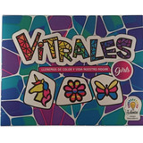 Juego Niños Vitrales Creatividad Arte Manualidad Didácticos