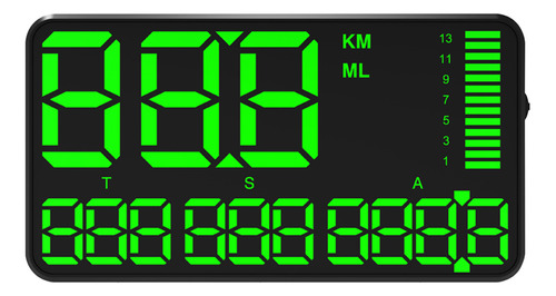 Velocímetro Gps Odômetro Hud: Alarme De Excesso De Velocidad