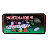 Set Poker Tipo Casino Fichas Cartas Dados Maletín Aluminio