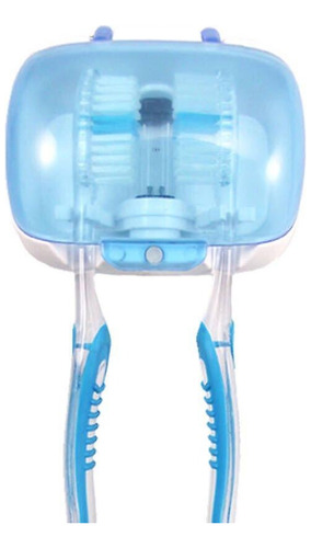 Porta Cepillo De Dientes Con Luz Uv Esterilizador Palermo 