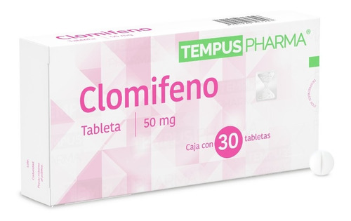 Tempus Pharma Clomifeno 50 Mg 30 Tabletas