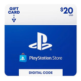 Tarjeta Psn Gift Card 20 Usd Playstation - Solo Cuenta Eeuu