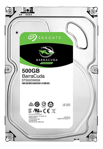 Disco Rígido Interno Seagate Barracuda St500dm009 500gb