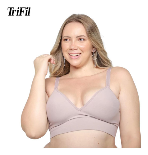 Sutiã Bojo Plus Size Reforçado Alças Largas Soutien Trifil