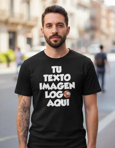 Oferta De Playera Personalizada Con Tu Logo Imagen O Texto | Meses sin interés